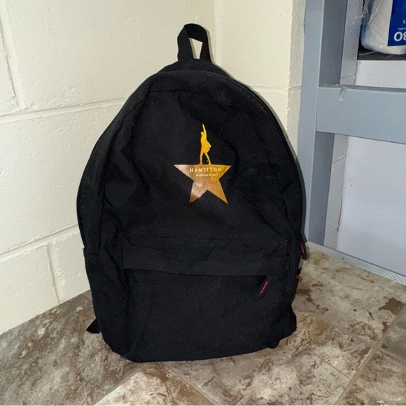 Unisex Hamilton Play Broadway Show Patch Black Cotton Cloth Back Pack No brand - Picture 1 of 13